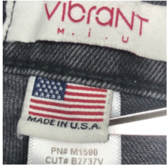 MADE IN USA ๐บ๐ธ VIBRANT GRAYWASH HIGH-RISE SLIM TAPERED JEANS 5/26x27 ๐บ๐ธ - Picture 2 of 12